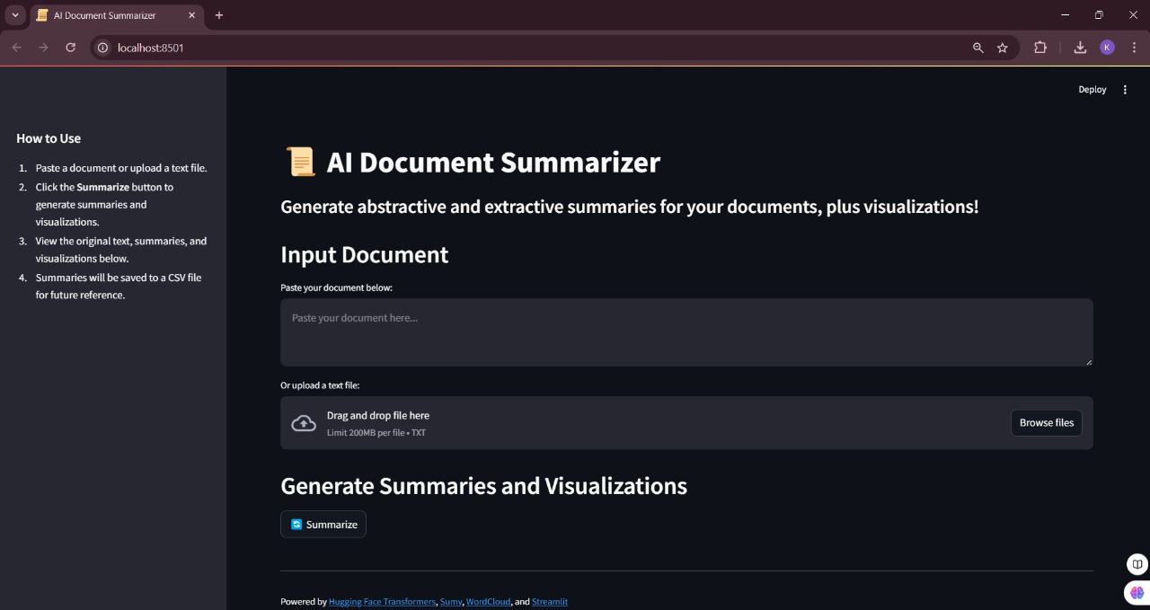AI Summarizer